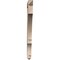 Ekena Millwork Balboa Arts & Crafts Smooth Bracket, Douglas Fir, 3 1/2"W x 42"D x 48"H BKT04X42X48BOA03SDF - alternate 3